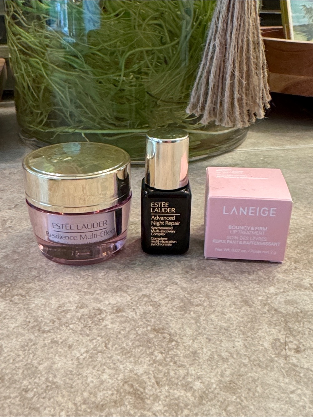 Bundle: Estee Lauder cream & Laneige lip mask